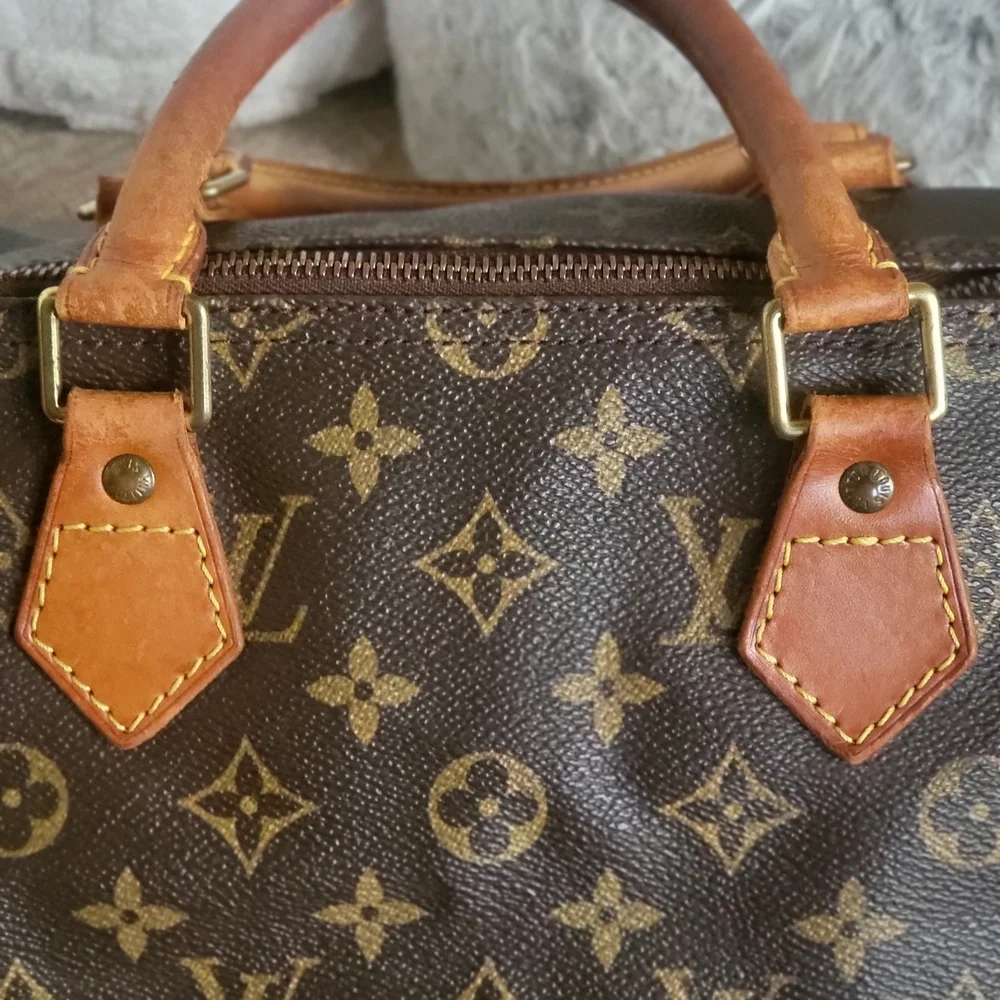 Louis Vuitton Speedy 35 Monogram handbag,, Authentic!!! - Picture 12 of 16